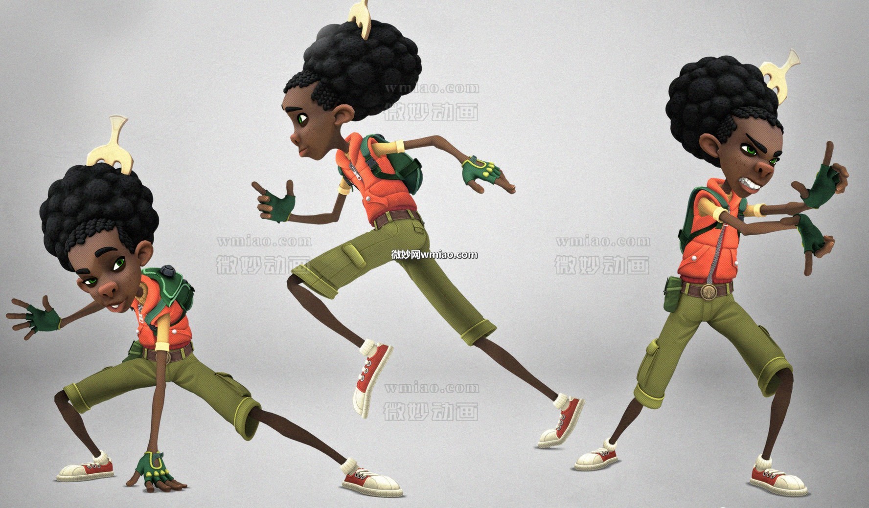 Shelltoes boy full rigged with textures