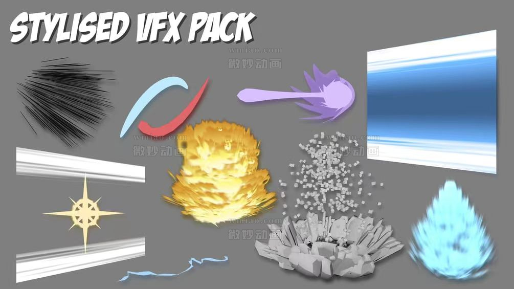 Stylised VFX Rigs Pack